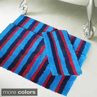 Bath Rugs Mats Clearance Liquidation Find Great Clearance 100 Percent Cotton Multi Stripe 20 Inch X 32 Bath Rugs