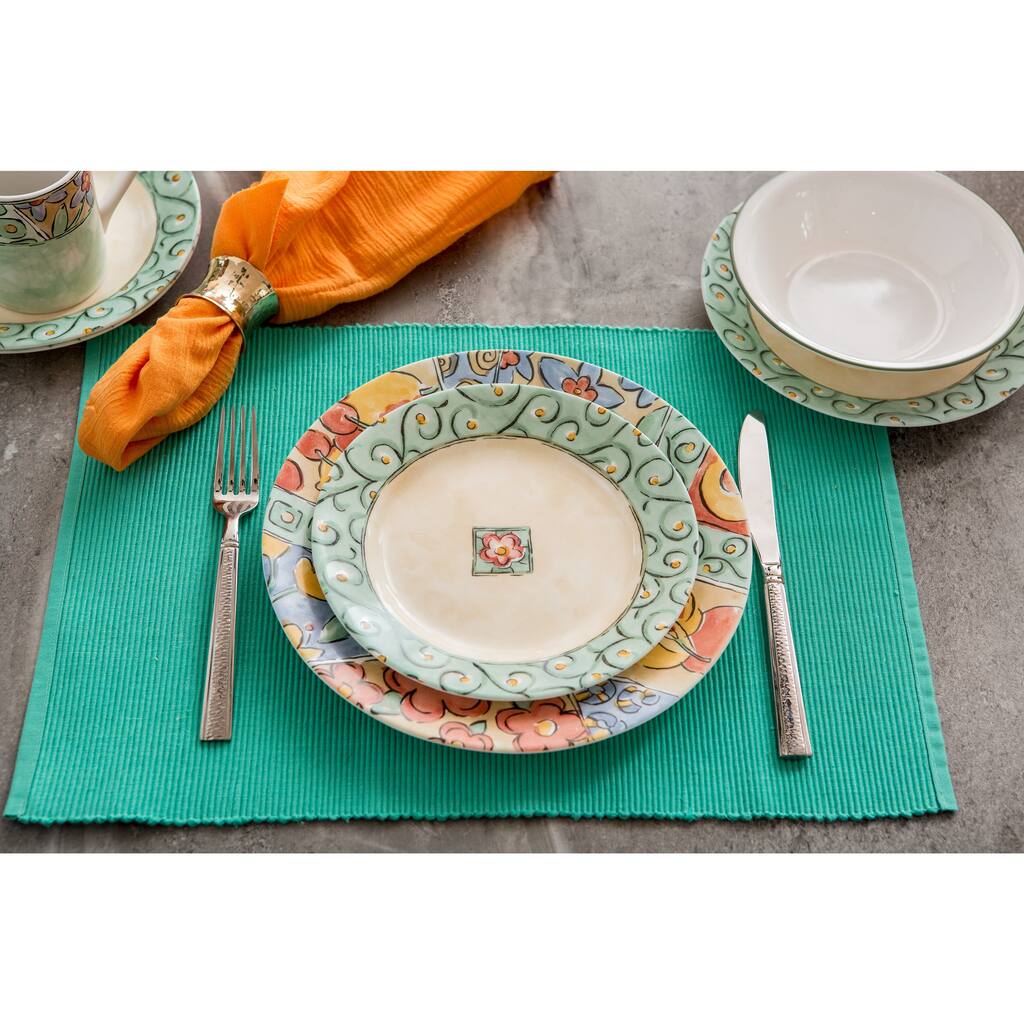 Corelle Impressions Watercolors 16-piece Dinnerware Set
