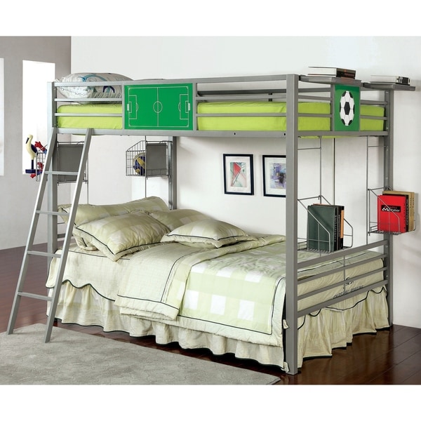 Top Product Reviews For Furniture Of America Bine Modern Twin Over Twin Solid Wood Bunk Bed 9194121 Overstock