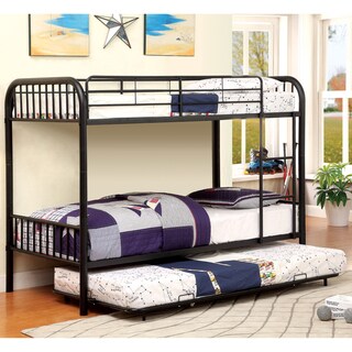 Furniture of America II Twin Over Twin Metal Bunk