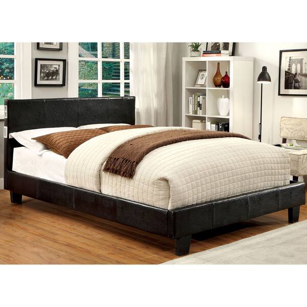 Shop Furniture Of America Bras Modern Espresso Leatherette