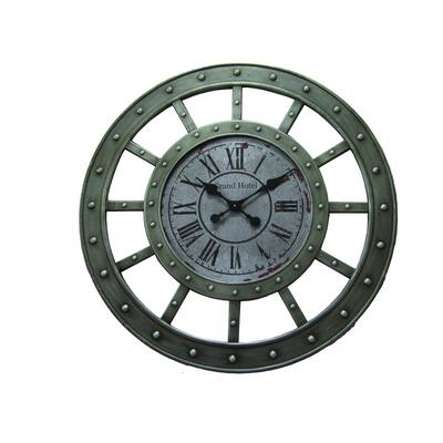 Circular Iron Wall Clock