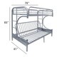 preview thumbnail 9 of 18, Eclipse Twin/Full/Futon Bunk Bed
