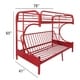 preview thumbnail 12 of 18, Eclipse Twin/Full/Futon Bunk Bed