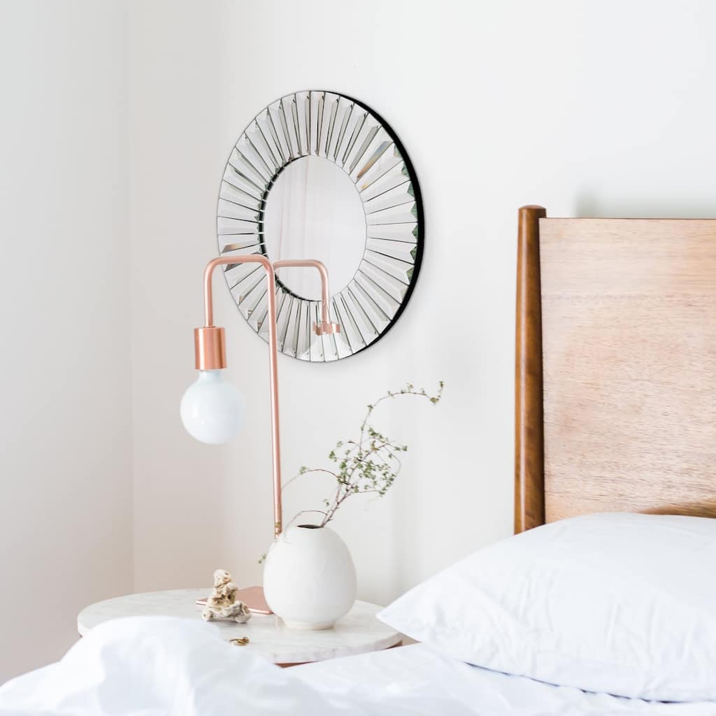 Small Sunflower Accent Mirror - N/A