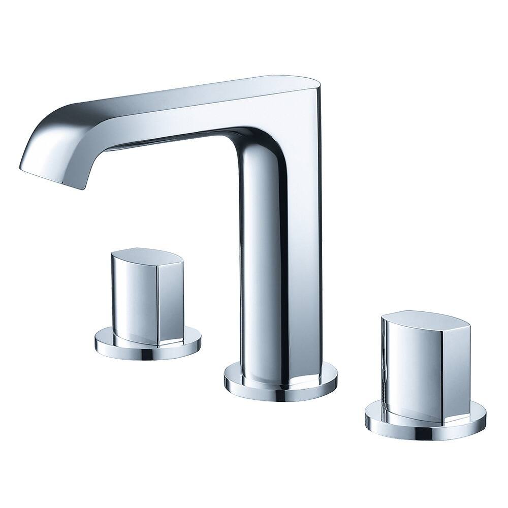 Fresca Tusciano Widespread Mount Bathroom Vanity Faucet - Chrome