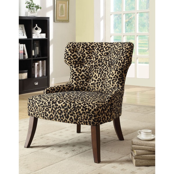 Leopard Accent Chair - Coaster 900403