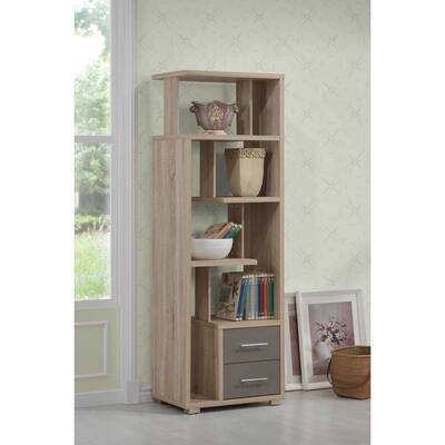 Helsa Oak Bookcase