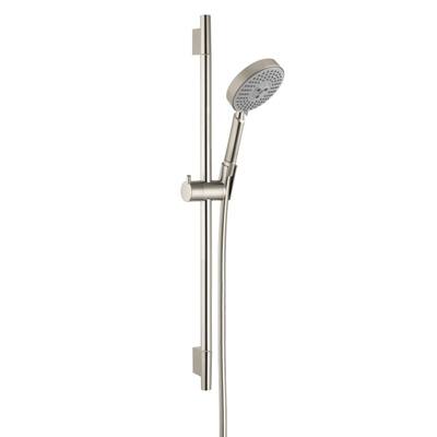 Hansgrohe Unica S Brushed Nickel Wallbar Shower Set