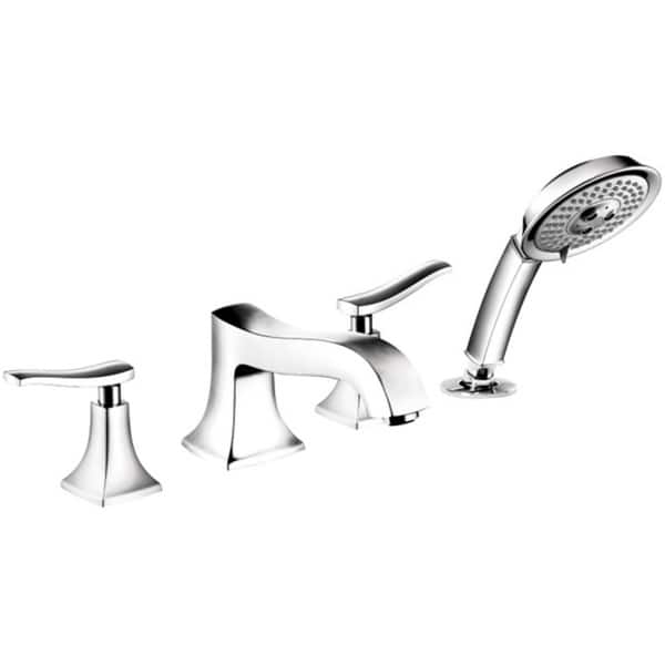 Hansgrohe Metris C 4-Hole Chrome Tubfiller - Bed Bath & Beyond - 9981614