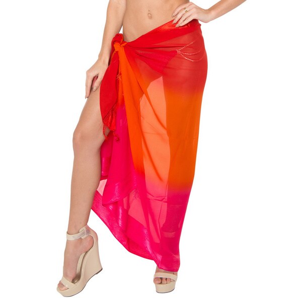 Shop La Leela Bikini Cover up Sarong Beachwear Swimsuit Swimwear Wrap ...