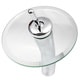 preview thumbnail 10 of 9, Dyconn 11.5-inch Single-handle Glass Waterfall Bathroom Faucet Chrome Finish - 1-2 GPM - Assembly Required