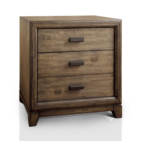 Furniture of America Arian Rustic Natural Ash 2-Drawer ...