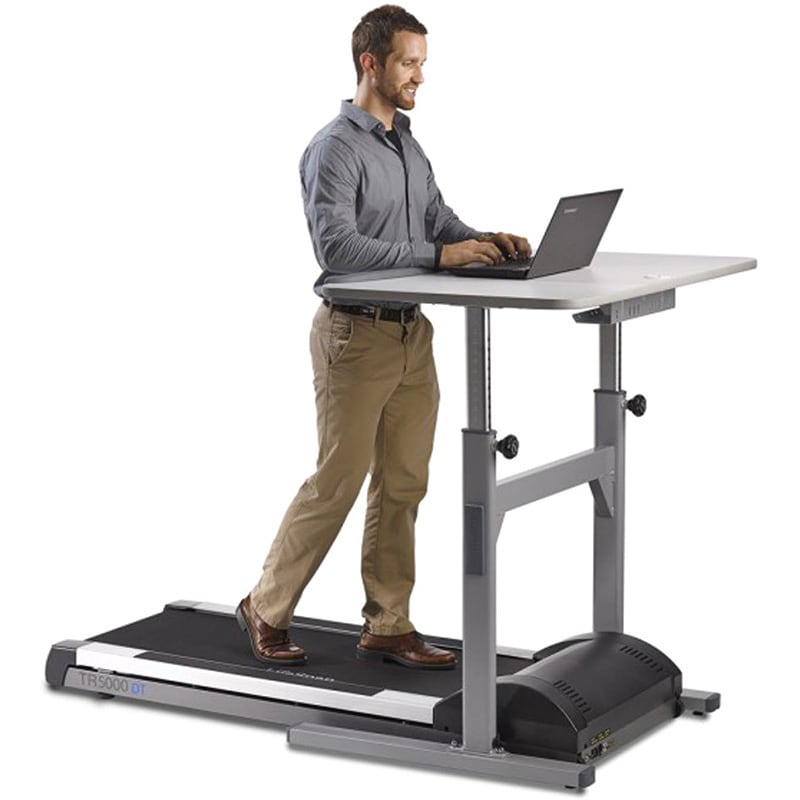 Shop Lifespan Tr 5000 Dt5 Treadmill Desk Workstation With Manual