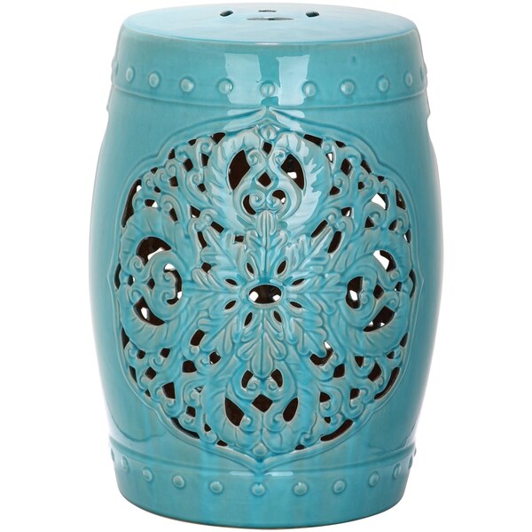 Light blue garden stool sales
