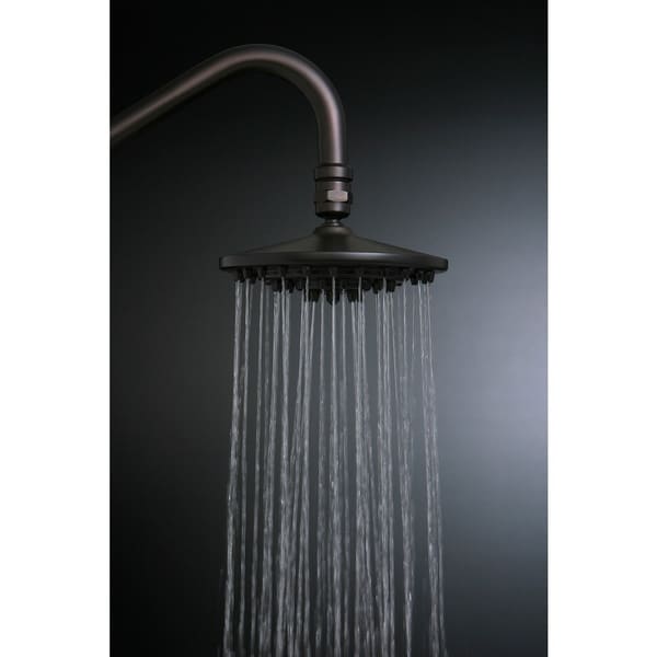 Rainfall Oil Rubbed Bronze 6 inch Shower Head   17136484  