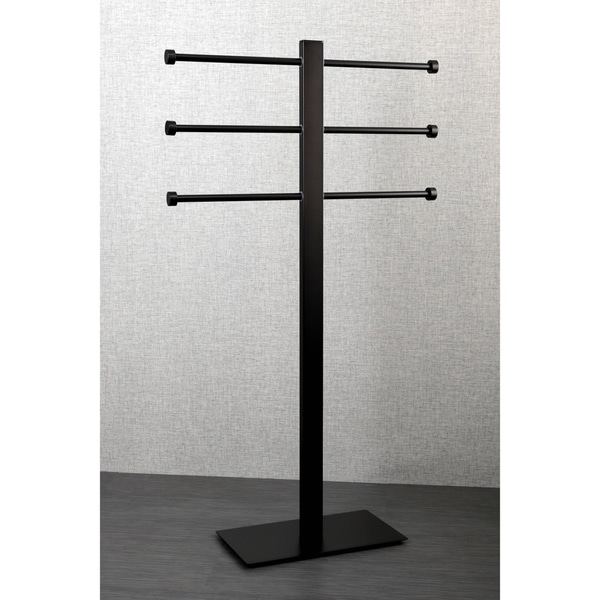 Oil Rubbed Bronze Freestanding Stainless Steel Towel Holder Free