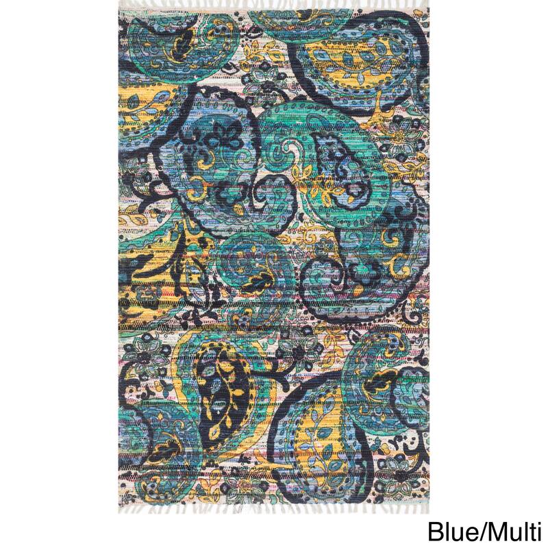 Alexander Home Maria Flatweave Paisley Rug