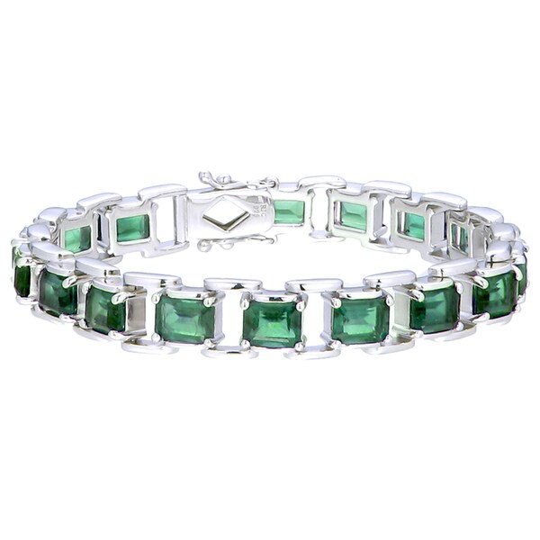 green topaz bracelet