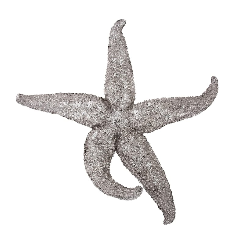 Allan Andrews Deep Pewter Coastal Starfish Wall Art (Medium)