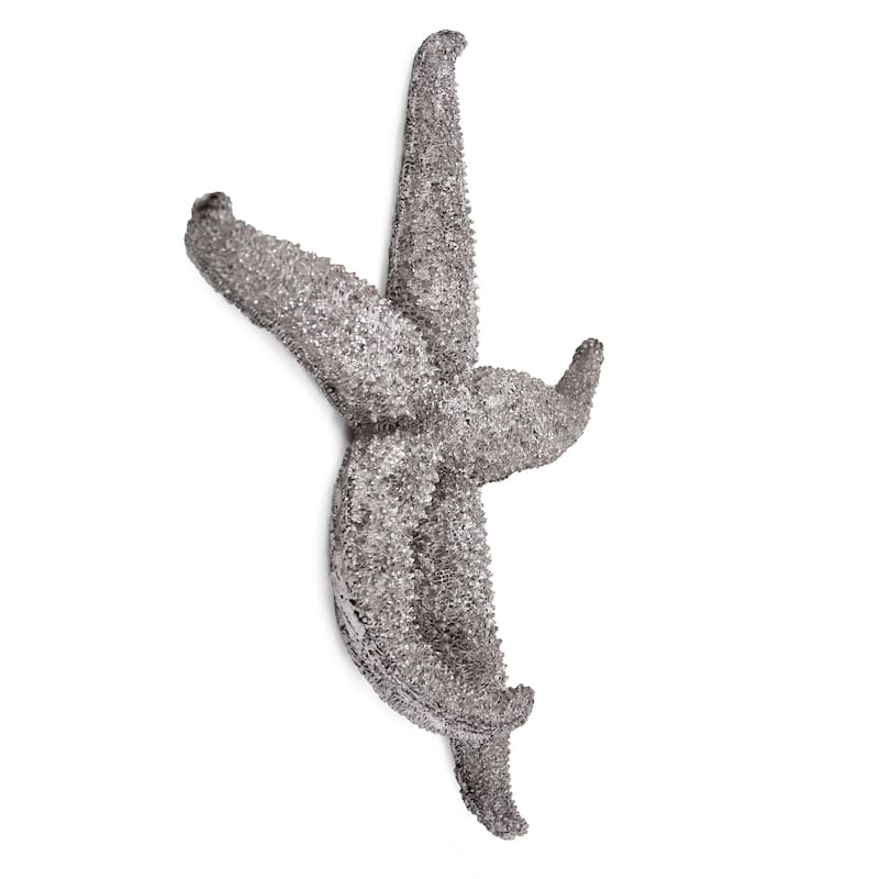 Allan Andrews Deep Pewter Coastal Starfish Wall Art (Medium)