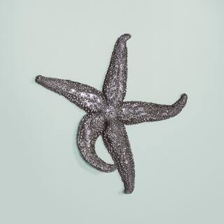 Allan Andrews Deep Pewter Coastal Starfish Wall Art (Medium)