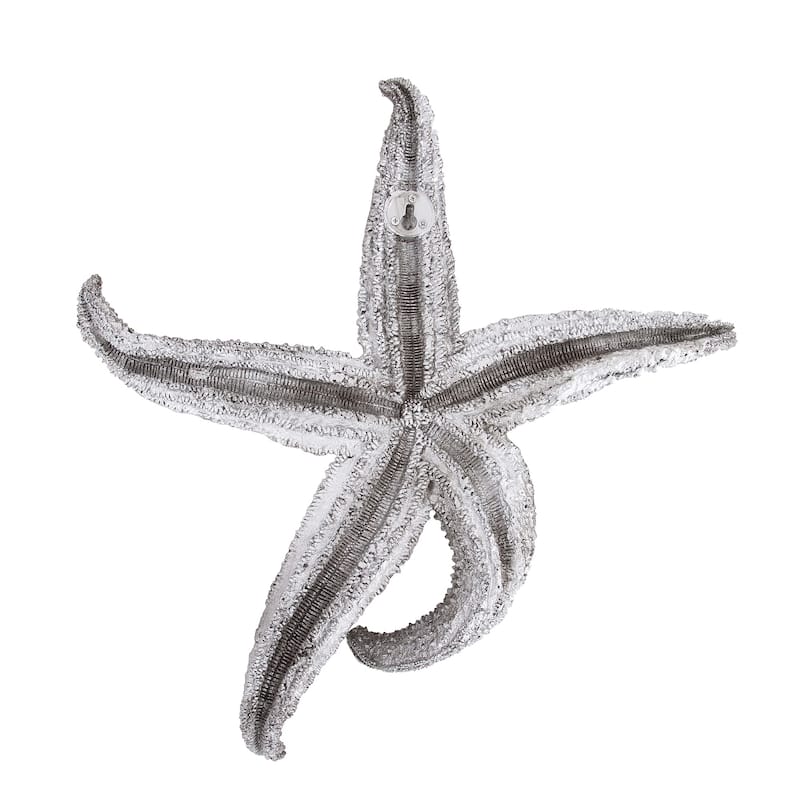 Allan Andrews Deep Pewter Coastal Starfish Wall Art (Medium)