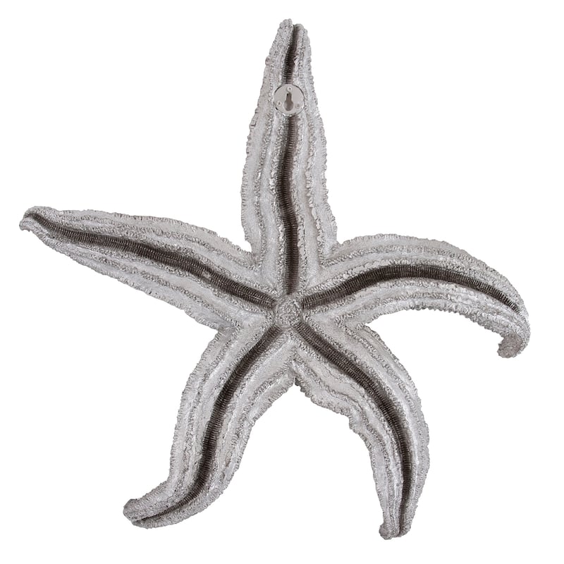Allan Andrews Deep Pewter Coastal Starfish Wall Art (Large)