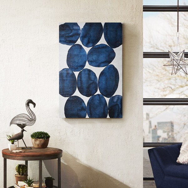 Ink+Ivy Morgan Yamada "Painted Puzzle" Embellished Canvas - Multi