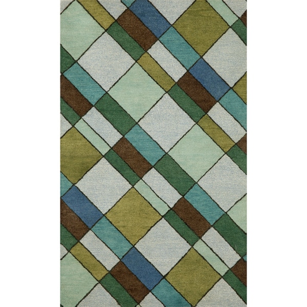 Liora Manne Blocks Indoor Rug (8' x 10')