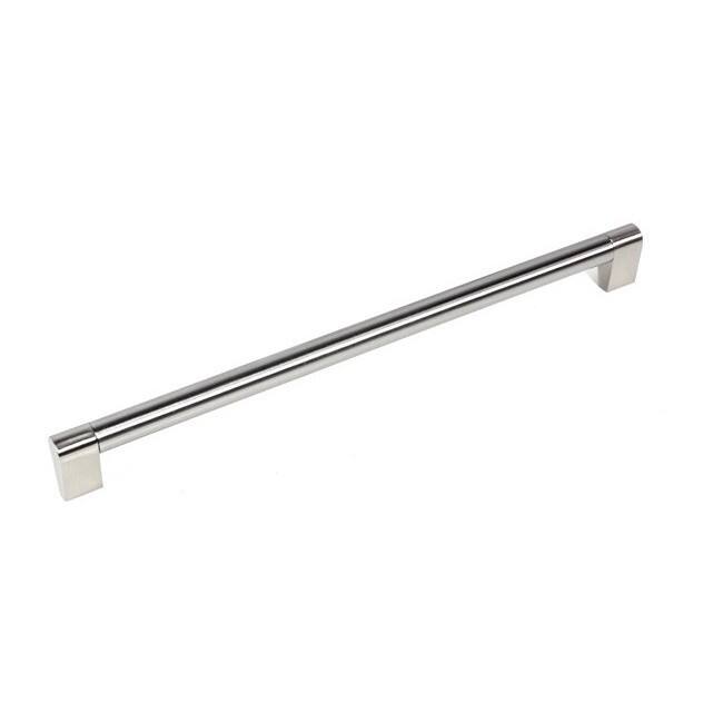 Contemporary 13-3/8 inch Sub Zero Stainless Steel Finish Cabinet Bar Pull Handle (Case of 10)
