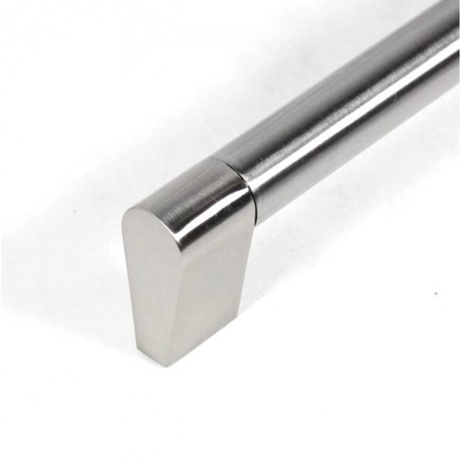 Contemporary 13-3/8 inch Sub Zero Stainless Steel Finish Cabinet Bar Pull Handle (Case of 10)