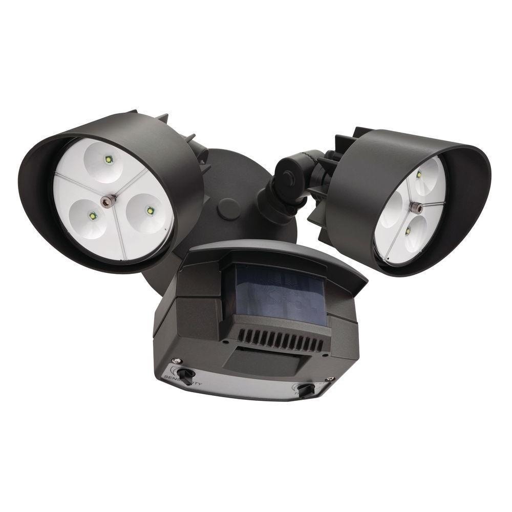 Shop Lithonia Lighting OFLR 6LC 120 MO BZ LED Outdoor Black Bronze