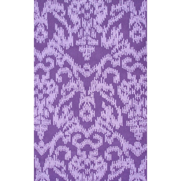 Matsuwa Purple Area Rug - 5 x 7'6