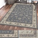preview thumbnail 10 of 18, Admire Home Living Artisan Traditional Oriental Scroll Pattern Area Rug