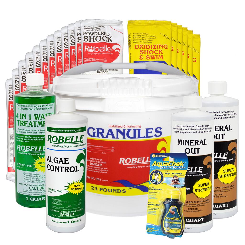 Robelle 10,000 - 20,000 Gallon Swimming Pool Maintenance Kit