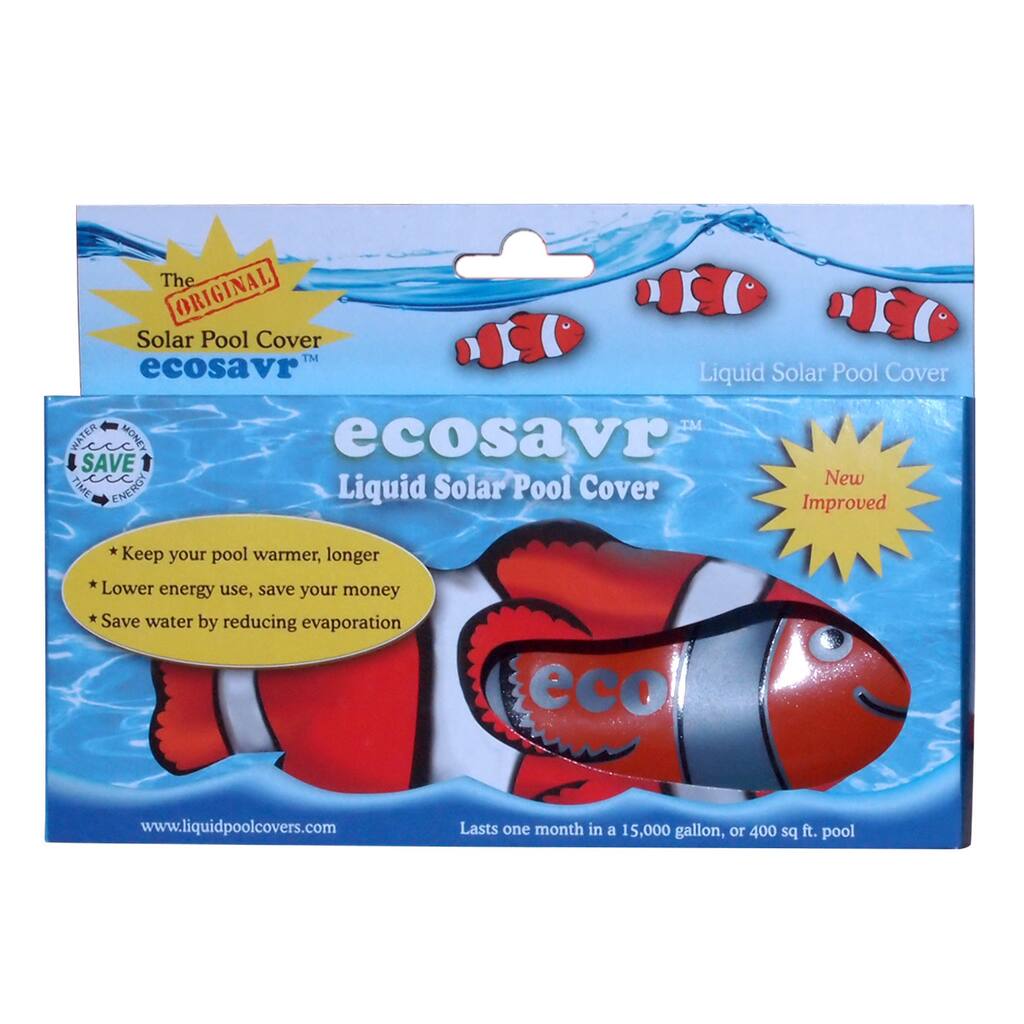 Ecosavr Swimming Pool Liquid Solar Pool Cover Fish