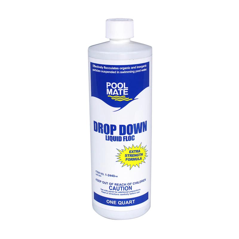 Pool Mate Drop Down Liquid Floc