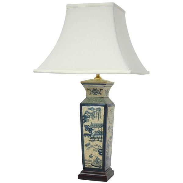 oriental style ceramic table lamps