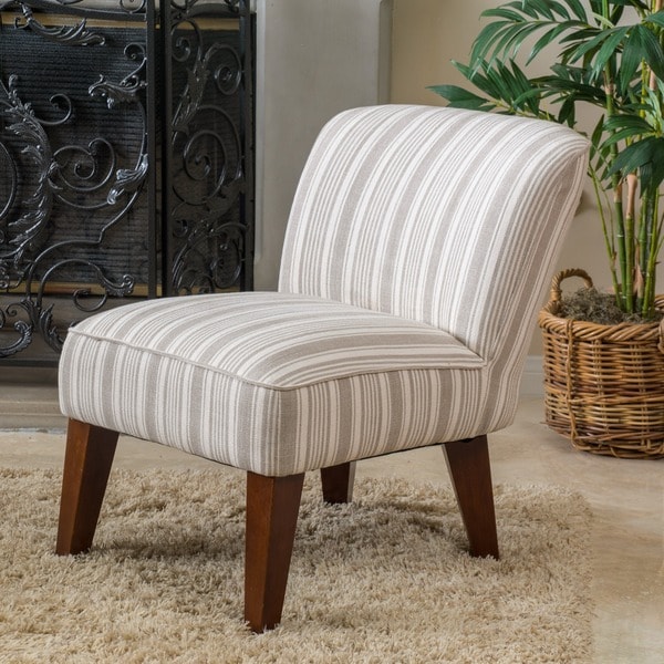 Shop Castaic Fabric Slipper Chair by Christopher Knight Home - Free