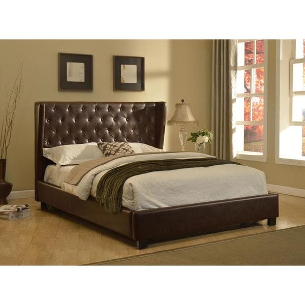 Shop California King Tufted Platform Bed Overstock 9991472