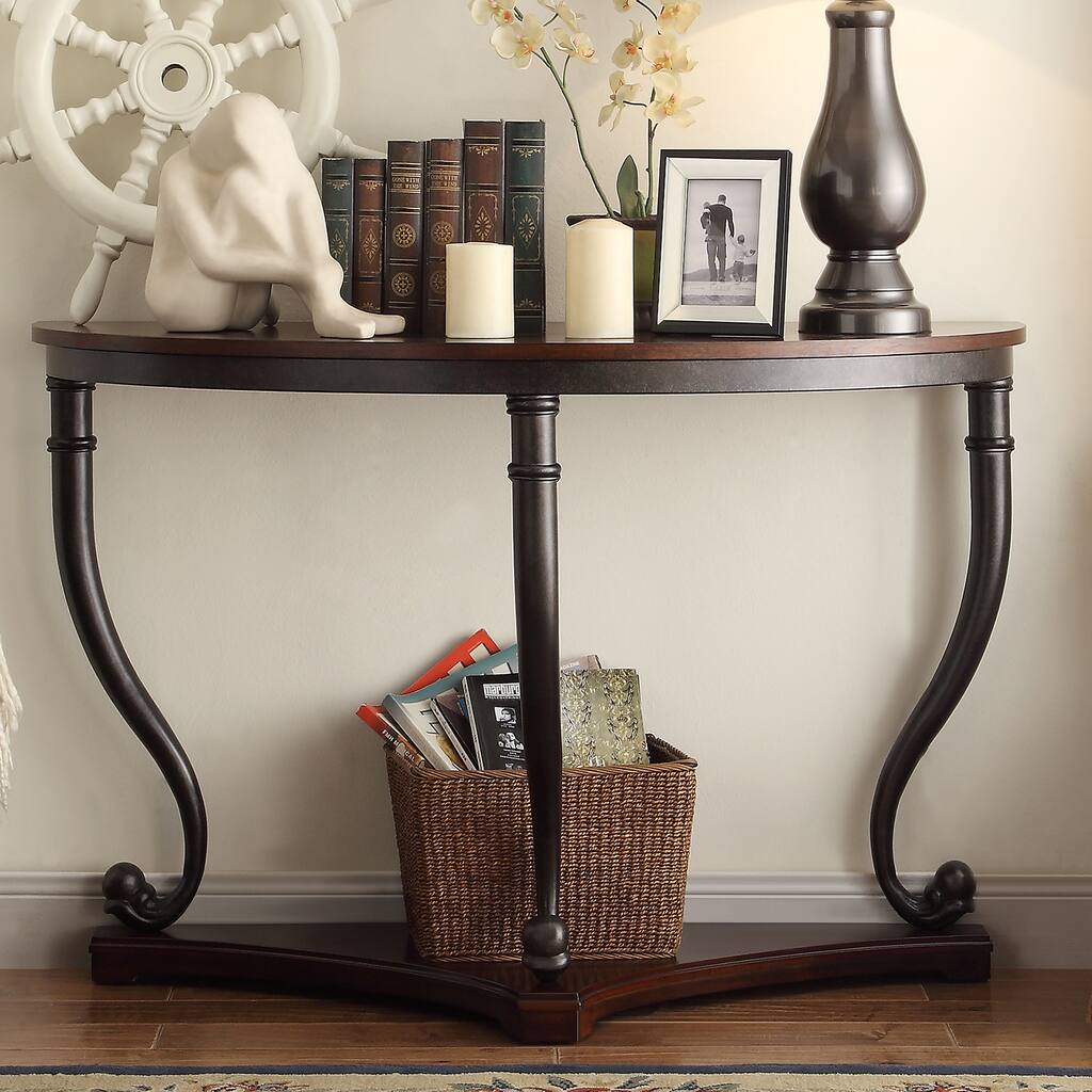 Elbridge Classic Cherry Traditional Sofa Table