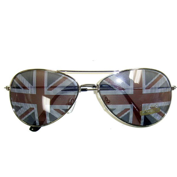 Shop British Flag Aviator Sunglasses Free Shipping On Orders Over 45
