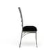 preview thumbnail 7 of 10, Caia Modern Silver Metal Dining Chairs (Set of 2) by Furniture of America