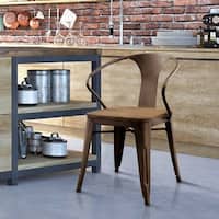 Tripton Industrial Dining Chairs (Set of 2) by FOA