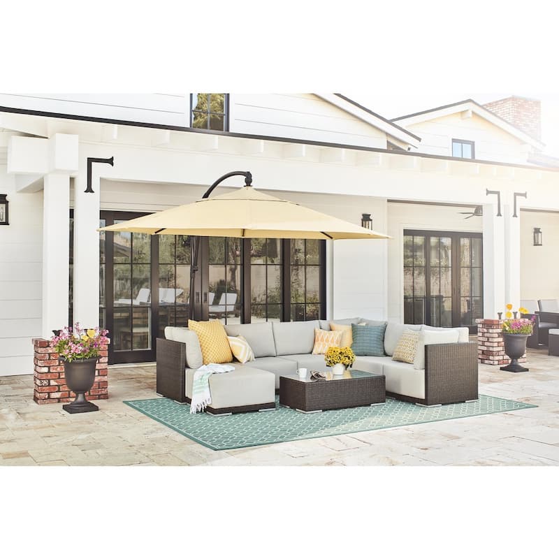 Timeless Geometric Indoor/Outdoor Accent Pillow