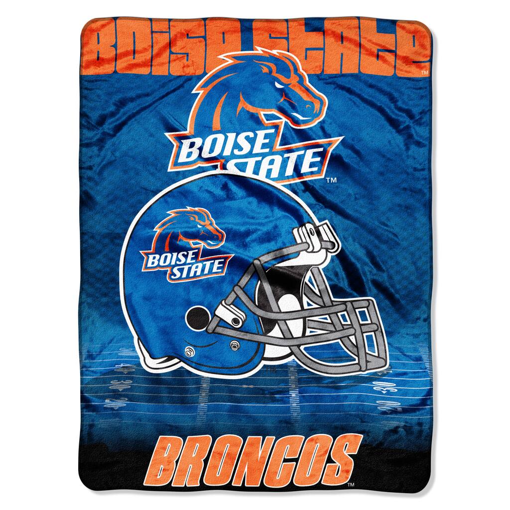 Boise State Overtime Micro Fleece Throw Blanket