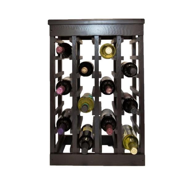 El Mar Furnishings 24 Bottle Clic Wood Wine Rack Free El Mar Furnishings 24 Bottle Clic Wood Wine Rack