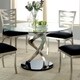 Thumbnail 4, Furniture of America Sculpture I Contemporary 5-piece Round Dining Set. Changes active main hero.