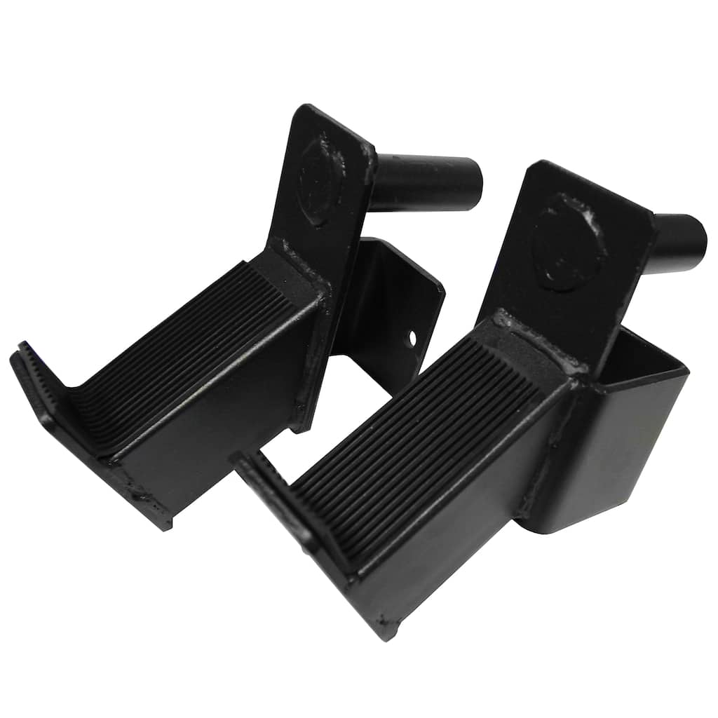 Valor Fitness MB-G Short Barbell Holder Accessory Set for BD-11, BD-20, and BD-41 Power Racks